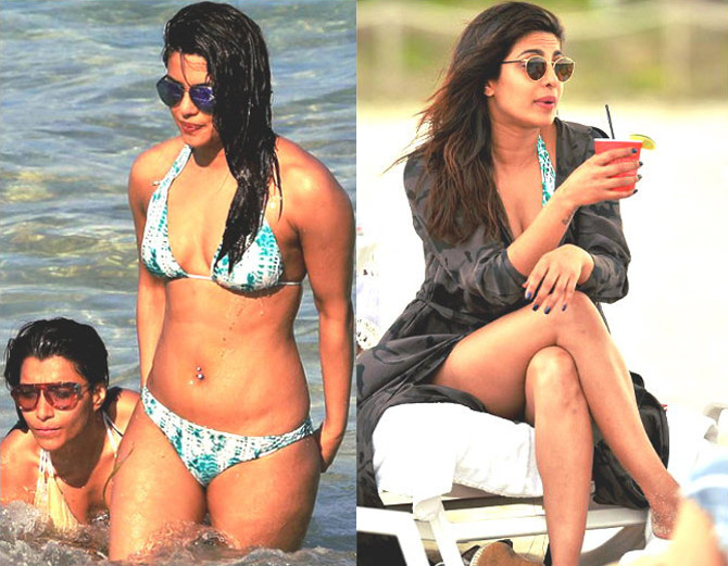 Priyanka hopra on Miami Beach